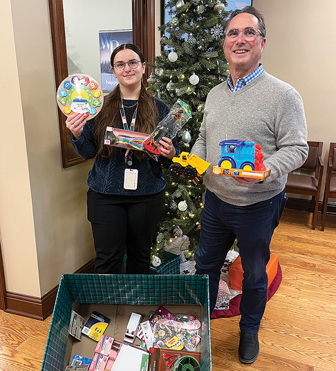 Westfield Bank held toy drive