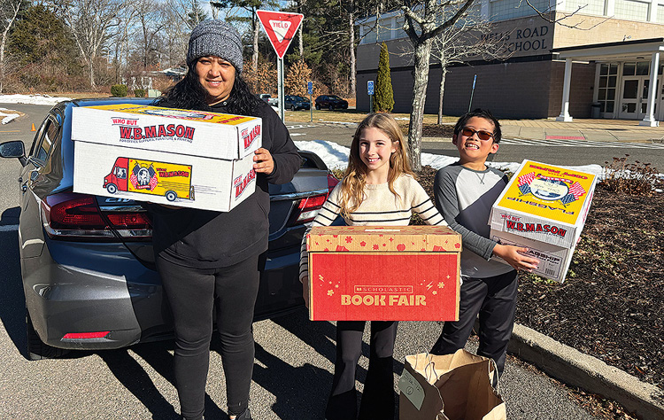 Wells Road students donated PJs for foster care kids
